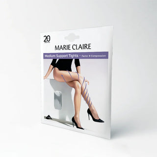 Marie Claire Meduim Support Tights Factor 8 Compression 20 Denier Honey