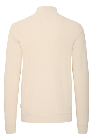 Badal Half Zip  | Oyster Grey