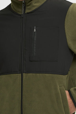 Mario Zip Through Hoodie | Forest Night