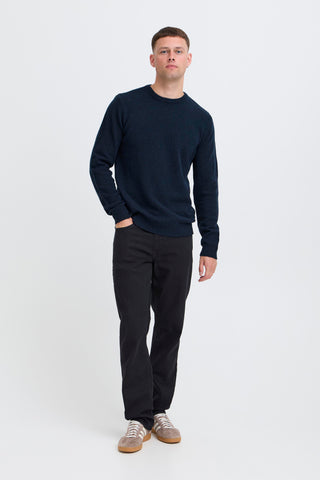 Branko Crew Knit | Salute Melange