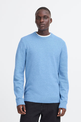 Branko Crew Knit | Delft Melange