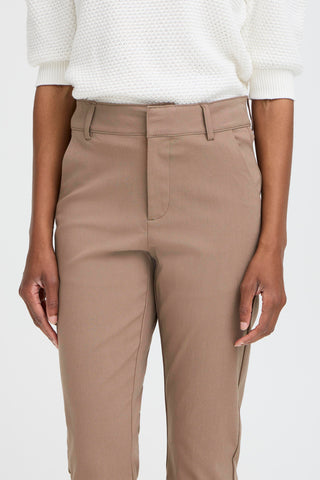 Dixi Straight Pants | Walnut