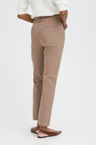 Dixi Straight Pants | Walnut