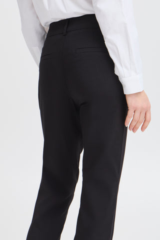 Dixi Straight Pants | Black
