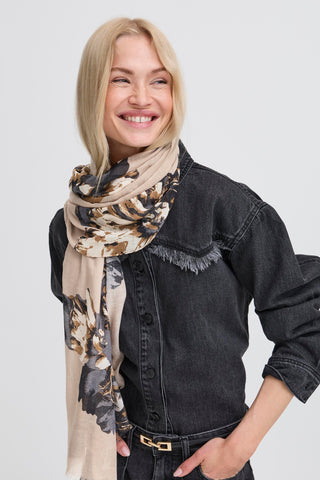 William Scarf | String Flower Melange