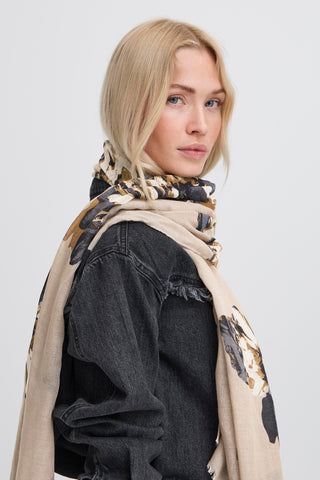 William Scarf | String Flower Melange