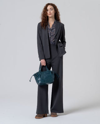 Waistband Trousers | Dark Grey