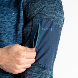 Men's Torrek Mountain Zip Through Fleece | Moonlight Denim