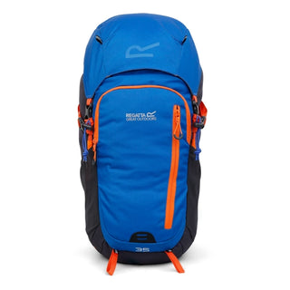 Highton V2 35L Backpack | Oxford blue Seal Grey Blaze Orange