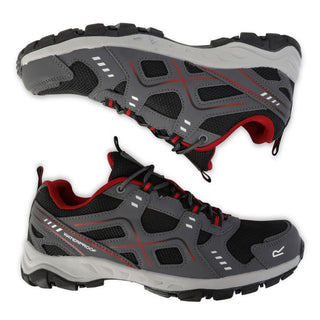 Men's Vendeavour Waterproof Walking Shoe | Granite Rio Red