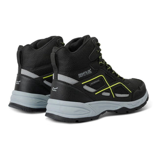 Men's Vendeavour Walking Boots Black Lime Punch