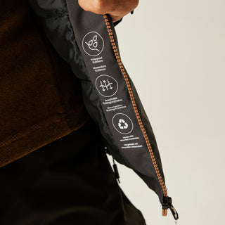 Men's Maland Waterproof Insulated Jacket | Brown Black