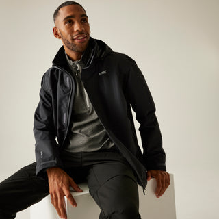 Men's Matt II Waterproof Jacket | Ash Black