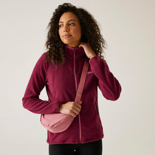 Women's Floreo IV Full Zip Fleece | Dark Pimento