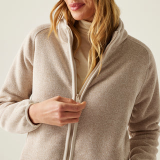 Women's Mellrey Full Zip Fleece | Light Vanilla
