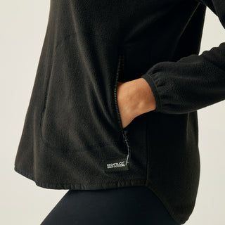 Women's Frankie Half Zip Fleece | Black