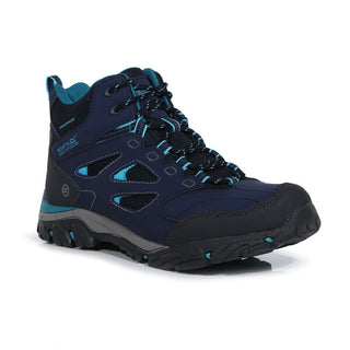 Women's Holcombe Waterproof Mid Walking Boot Navy Azure Blue