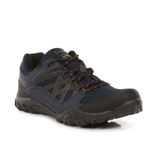 Men's Edgepoint III Waterproof Walking Shoes Navy Burnt Umber