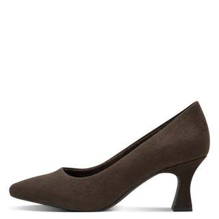 Pointed Court Shoe | Mocca