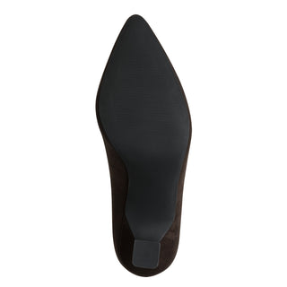 Pointed Court Shoe | Mocca