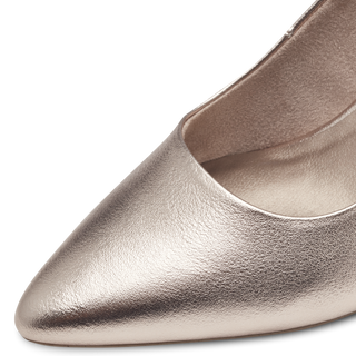 Nosca Court Shoe | Platinum