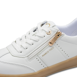 Bargi Thick Stripe Trainer | White