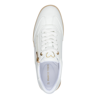 Bargi Thick Stripe Trainer | White