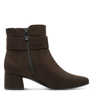 Buckle Ankle Boot | Mocca