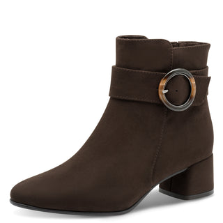 Buckle Ankle Boot | Mocca