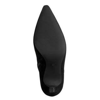 Pointed Toe Ankle Boot | Black
