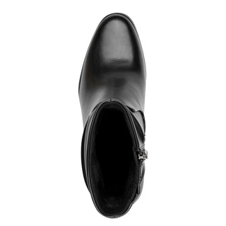 Round Toe Ankle Boot | Black