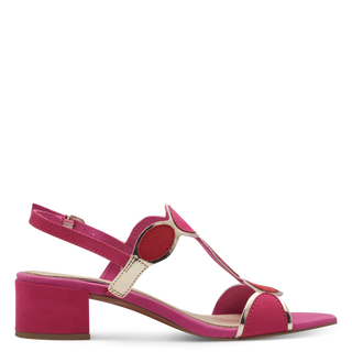Hecho Sandal | Pink Comb