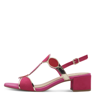 Hecho Sandal | Pink Comb