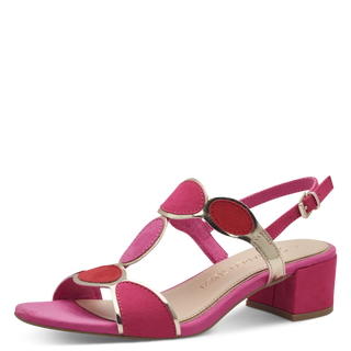 Hecho Sandal | Pink Comb