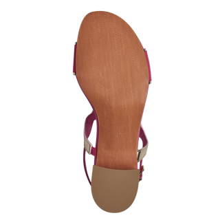 Hecho Sandal | Pink Comb