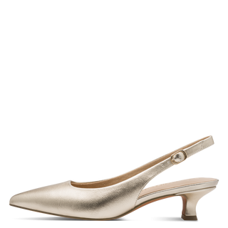Viano Slingback Heel | Gold