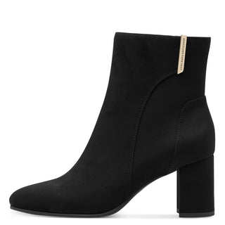Round Toe  Ankle Boot | Black