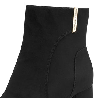 Round Toe  Ankle Boot | Black