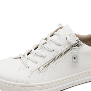 Zipper Trainer | White Silver