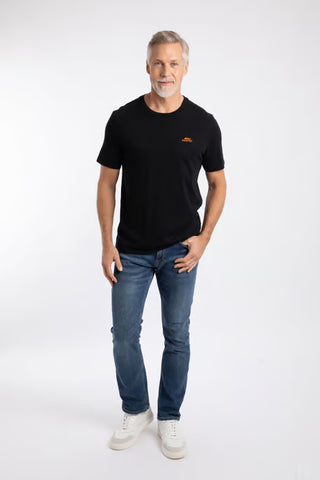 Fished Branded T-Shirt | Black