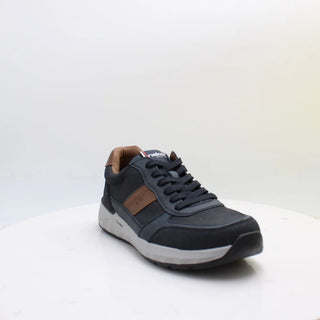 Two Tone Comfort Shoe | Navy