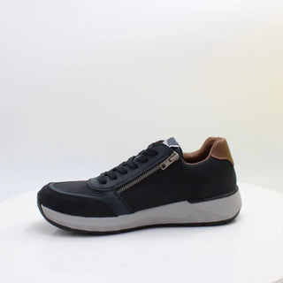 Two Tone Comfort Shoe | Navy