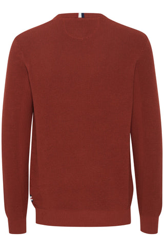 FQ1924 Crew Neck Jumper Brown