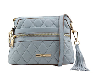 Cosmo Quilted Bag | Light Blue