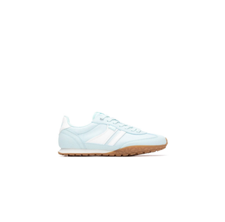 Suede Trainer | Aqua