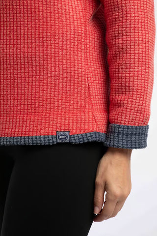 Beye Eco 1/4 Zip | Acer Red