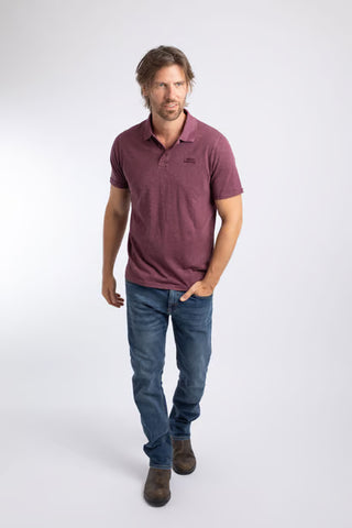 Indy Slub Polo Shirt | Port