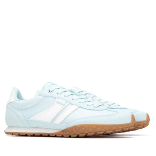 Suede Trainer | Aqua