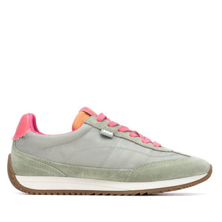 Half Suede Trainer | Khaki