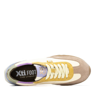 Lace Up Trainer | Yellow